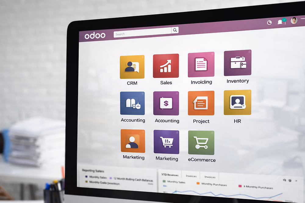 How Odoo All-in-One Business Software Streamlines Operations and Replaces Multiple Tools